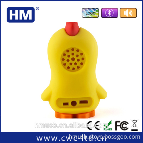 Customized PVC Bluetooth Speaker Promotional Gift Mini Speaker With Gift Package